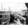 1917 Bath Riots. Mexicans trying to enter the US were stripped, deloused while their clothes were gassed with Zyklon to prevent typhus from spreading to the US.
